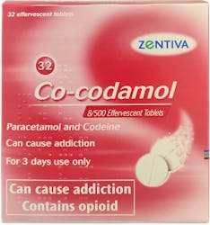 Zentiva Co-codamol 32 Effervescent Tablets