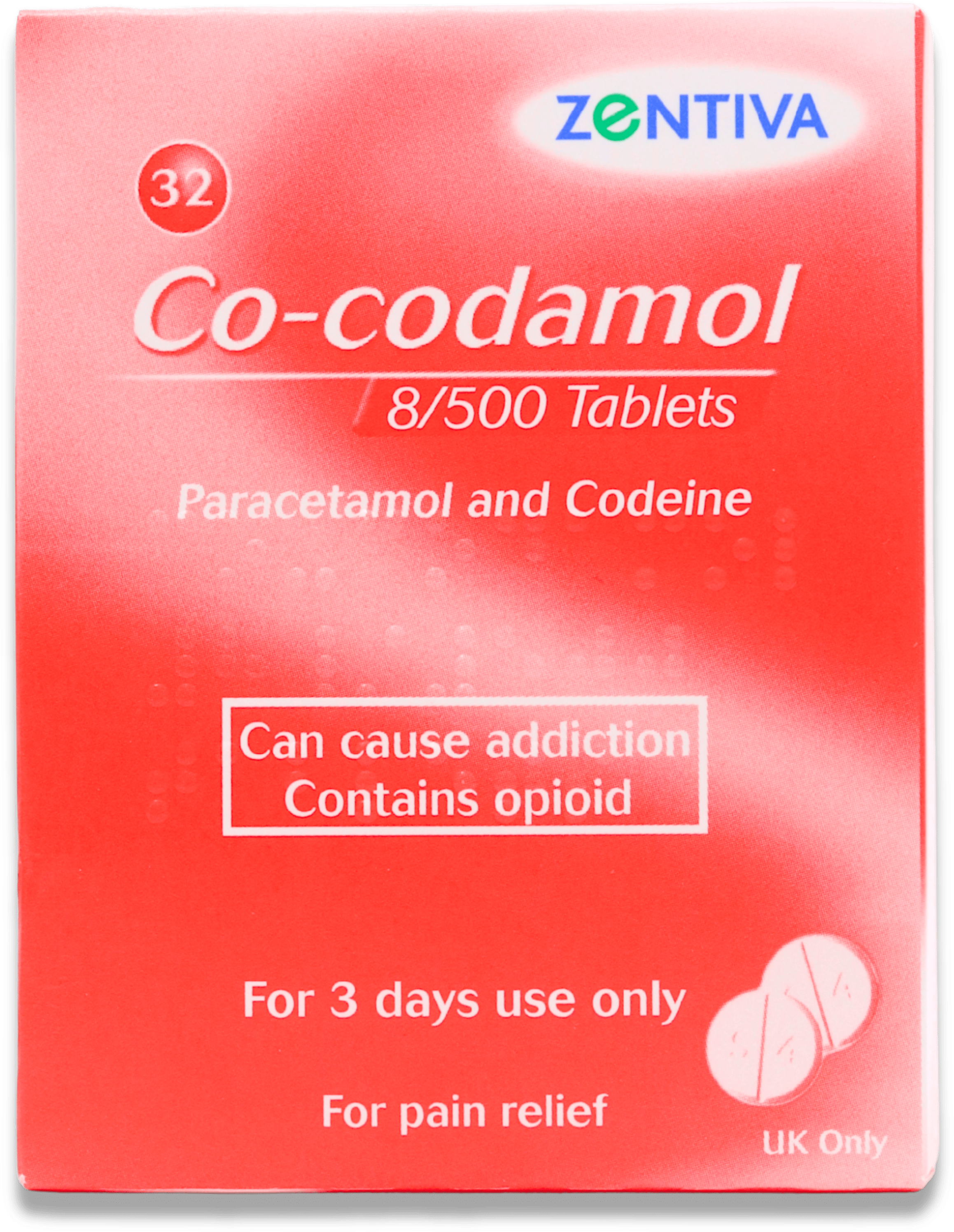 Zentiva Co-Codamol 32  Tablets