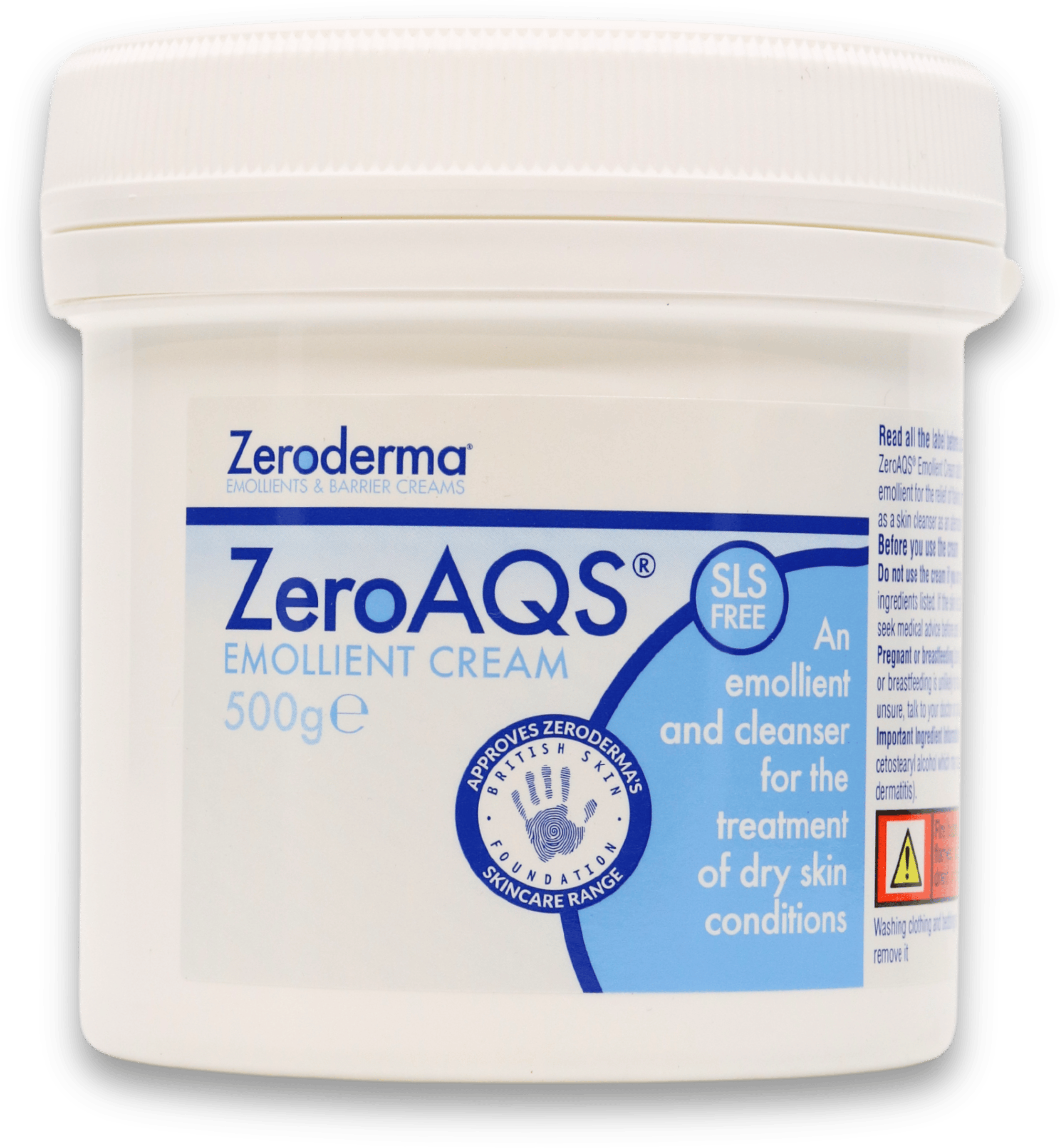 Zeroaqs Emollient Cream 500g