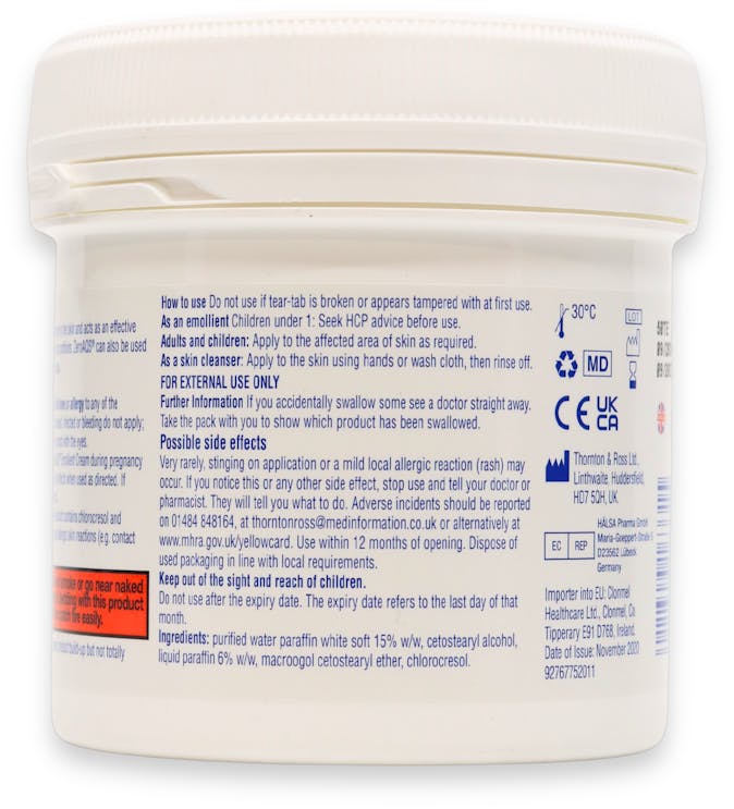 Zeroaqs Emollient Cream 500g - 3