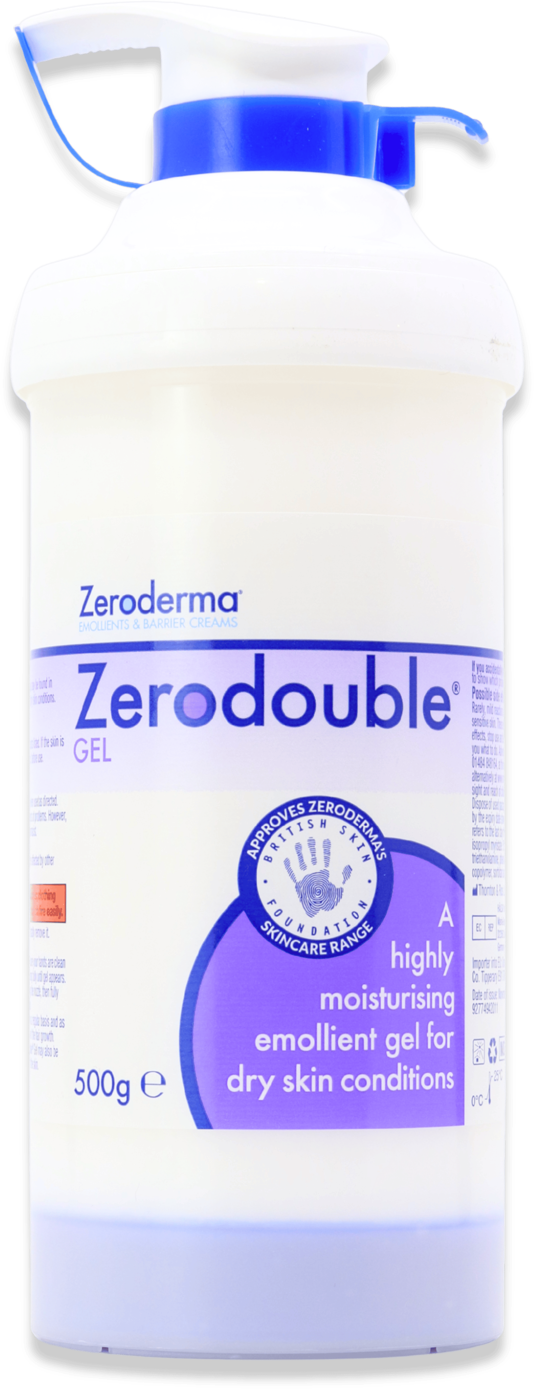 Zerodouble Emollient Gel 500g