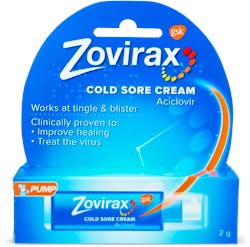 Zovirax Cream for Cold Sore Pump 2g